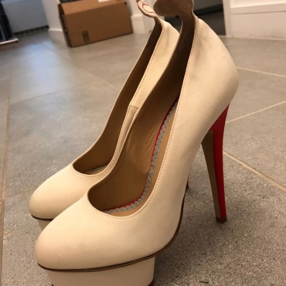 Charlotte Olympia heels size 5.5 - Picture 4 of 6